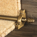 Country Antique Sherwood Plain Stair Rod - 23.6inches / Rod Diameter: 1/2"