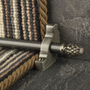 Country Pewter Finish Sherwood Plain Stair Rod - 60cm / 1/2" (12mm)