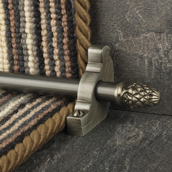 Country Pewter Finish Sherwood Schlicht Treppenstangen