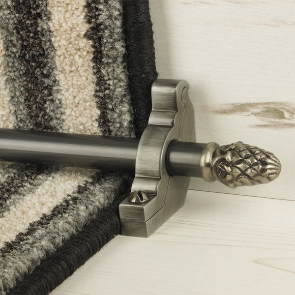 Country Pewter Finish Sherwood Schlicht Treppenstangen