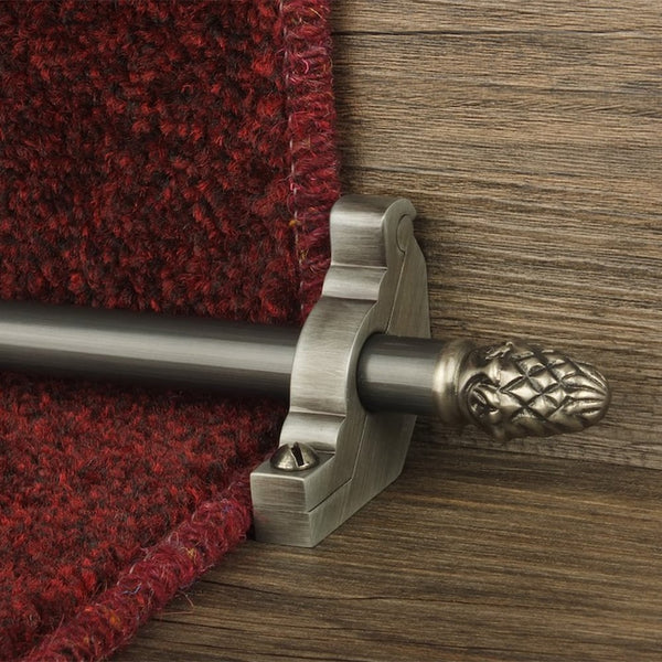 Country Pewter Finish Sherwood Schlicht Treppenstangen