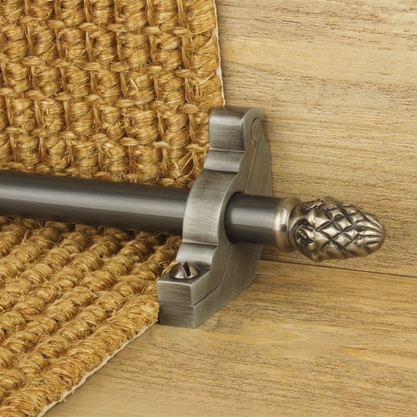 Country Pewter Finish Sherwood Schlicht Treppenstangen