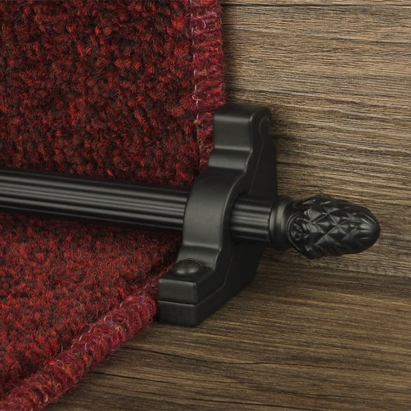 Country Schwarz Sherwood Reeded Treppenstangen