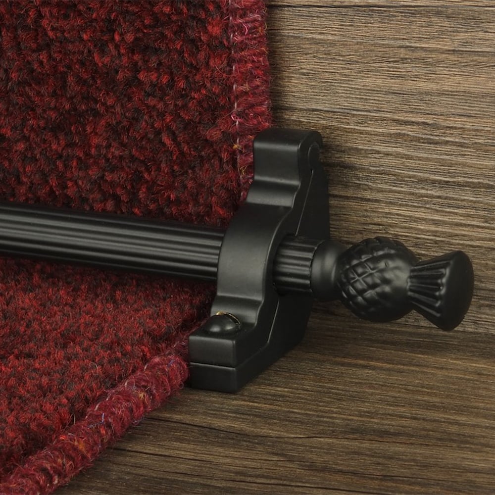Country Schwarz Arran Reeded Treppenstangen
