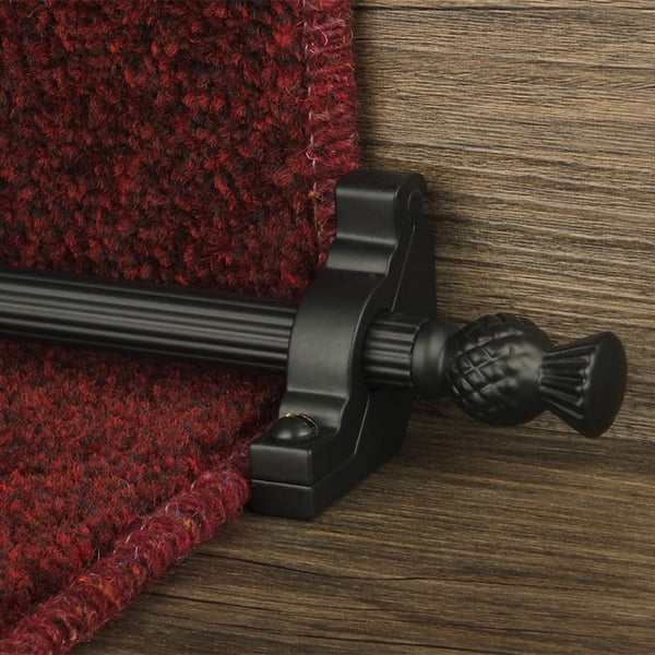 Country Schwarz Arran Reeded Treppenstangen