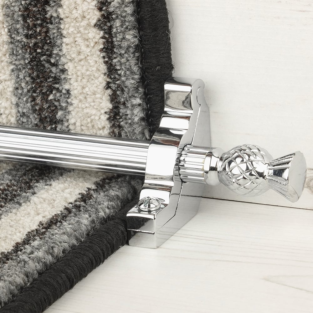 Country Chrom Arran Reeded Treppenstangen