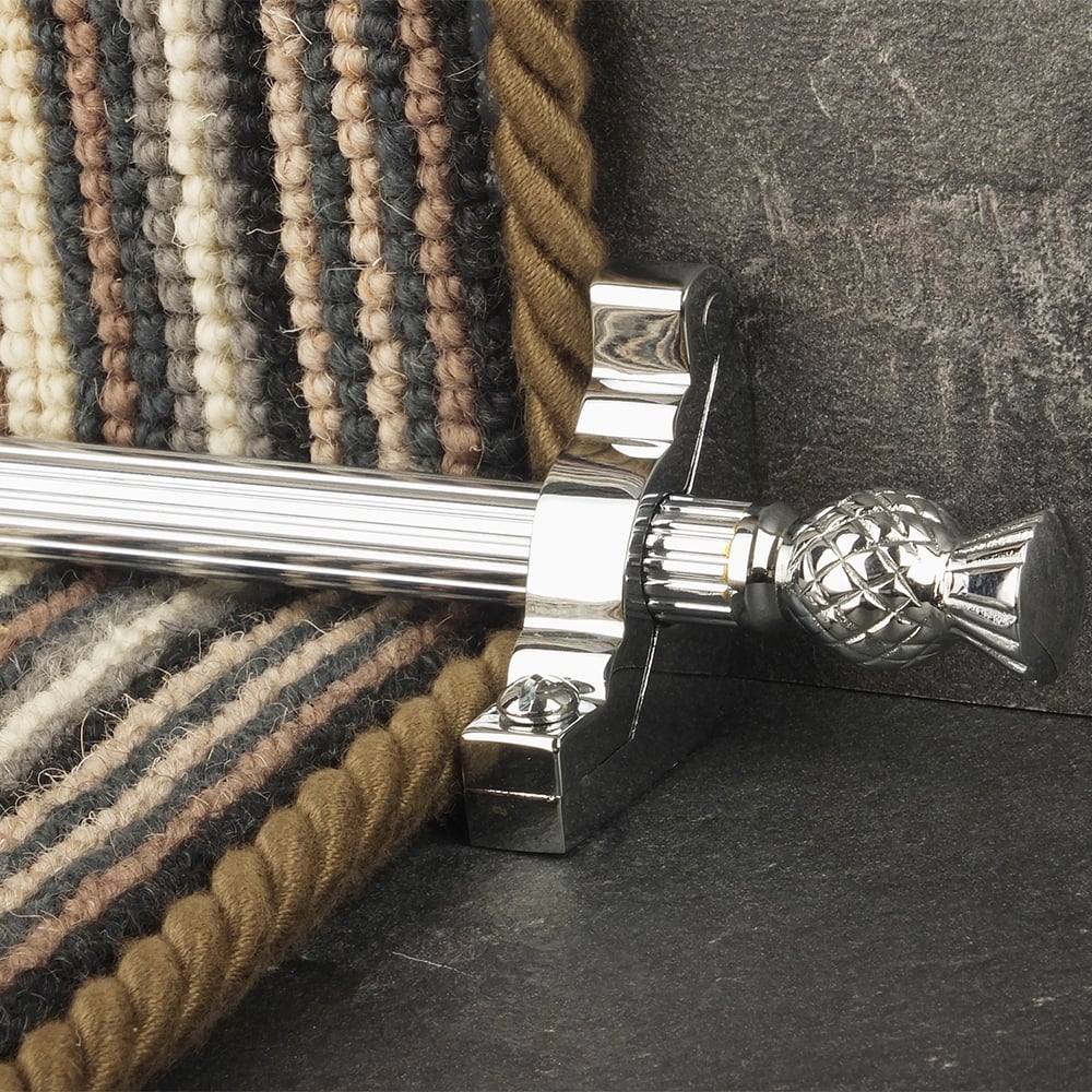 Country Chrom Arran Reeded Treppenstangen