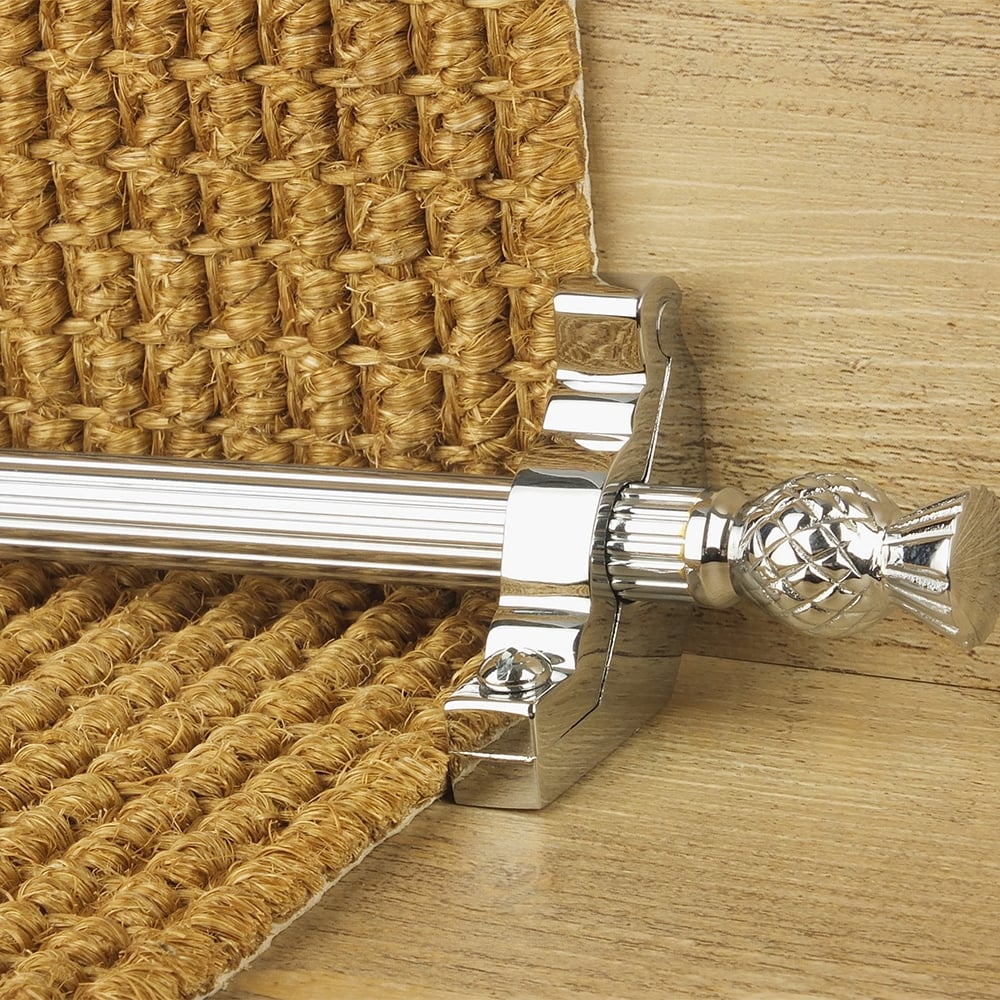 Country Chrom Arran Reeded Treppenstangen