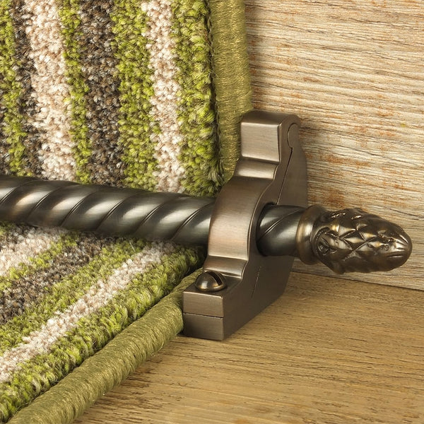 Country Bronze Finish Sherwood Spiral Treppenstangen