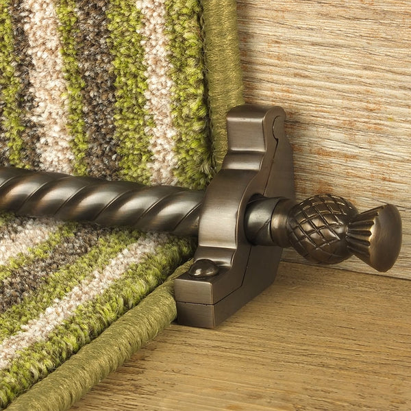 Country Bronze Finish Arran Spiral Treppenstangen