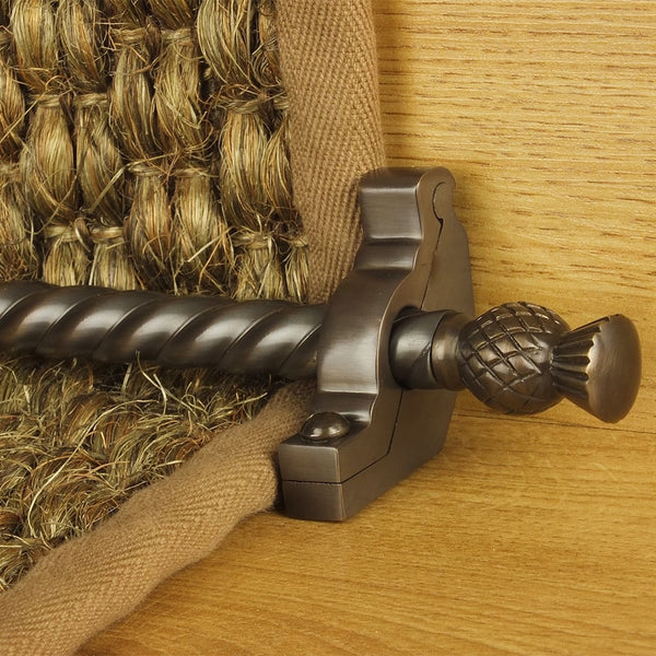 Country Bronze Finish Arran Spiral Treppenstangen