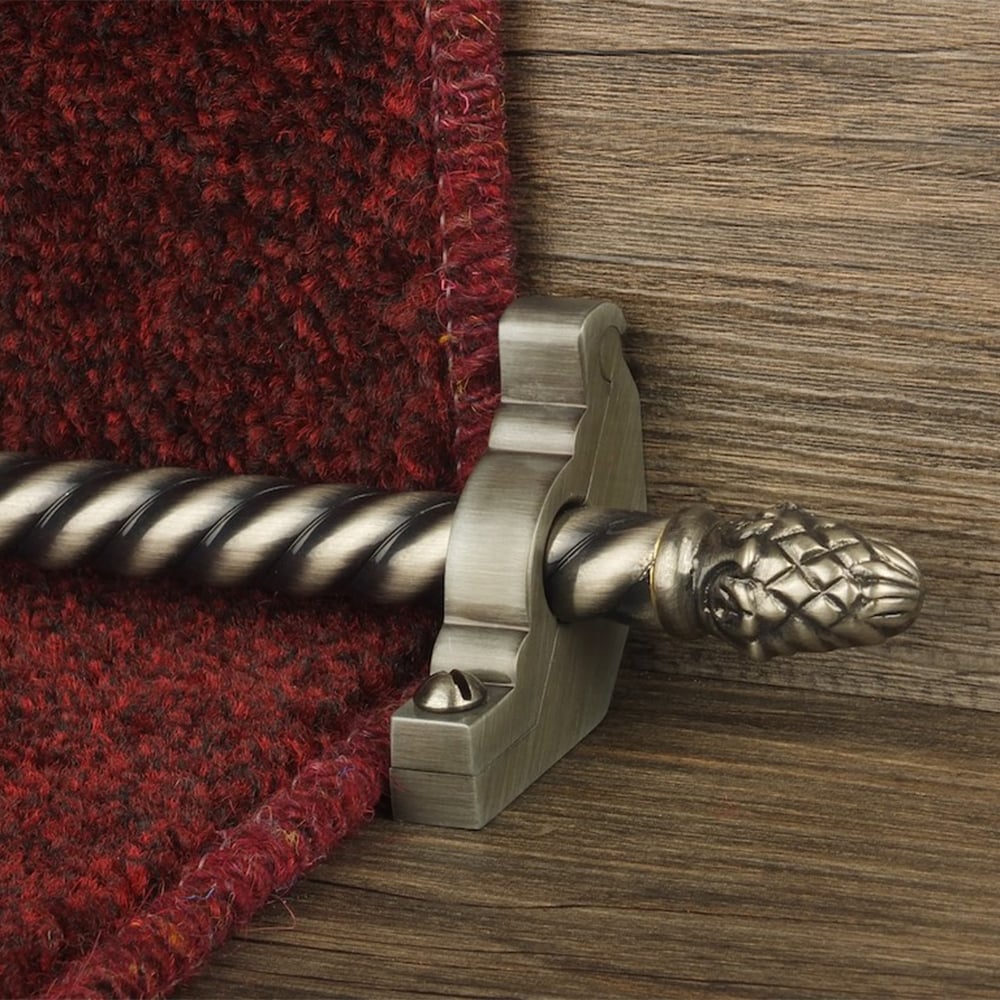 Country Pewter Finish Sherwood Spiral Treppenstangen