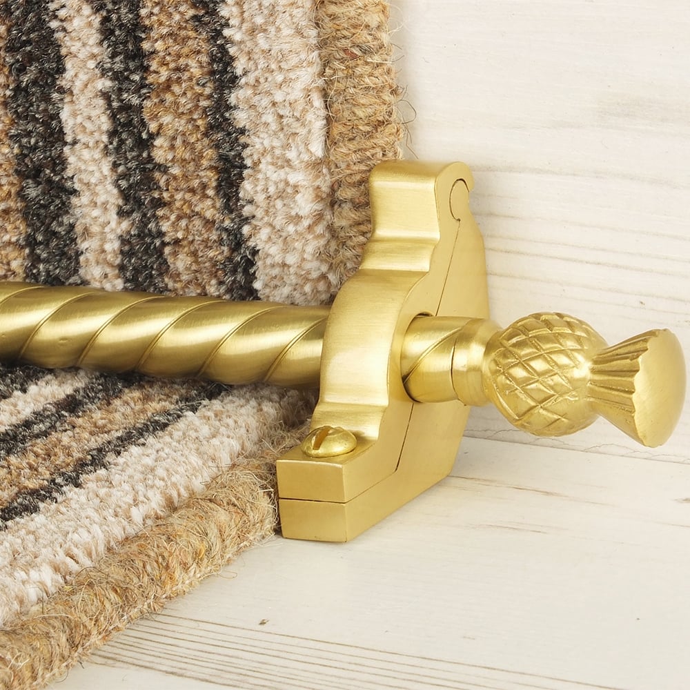 Country Satin Messing Arran Spiral Treppenstangen