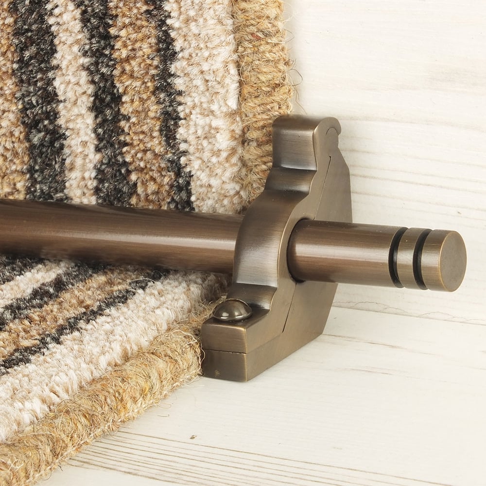 Premier Antik Bronze Woburn Schlicht Treppenstangen