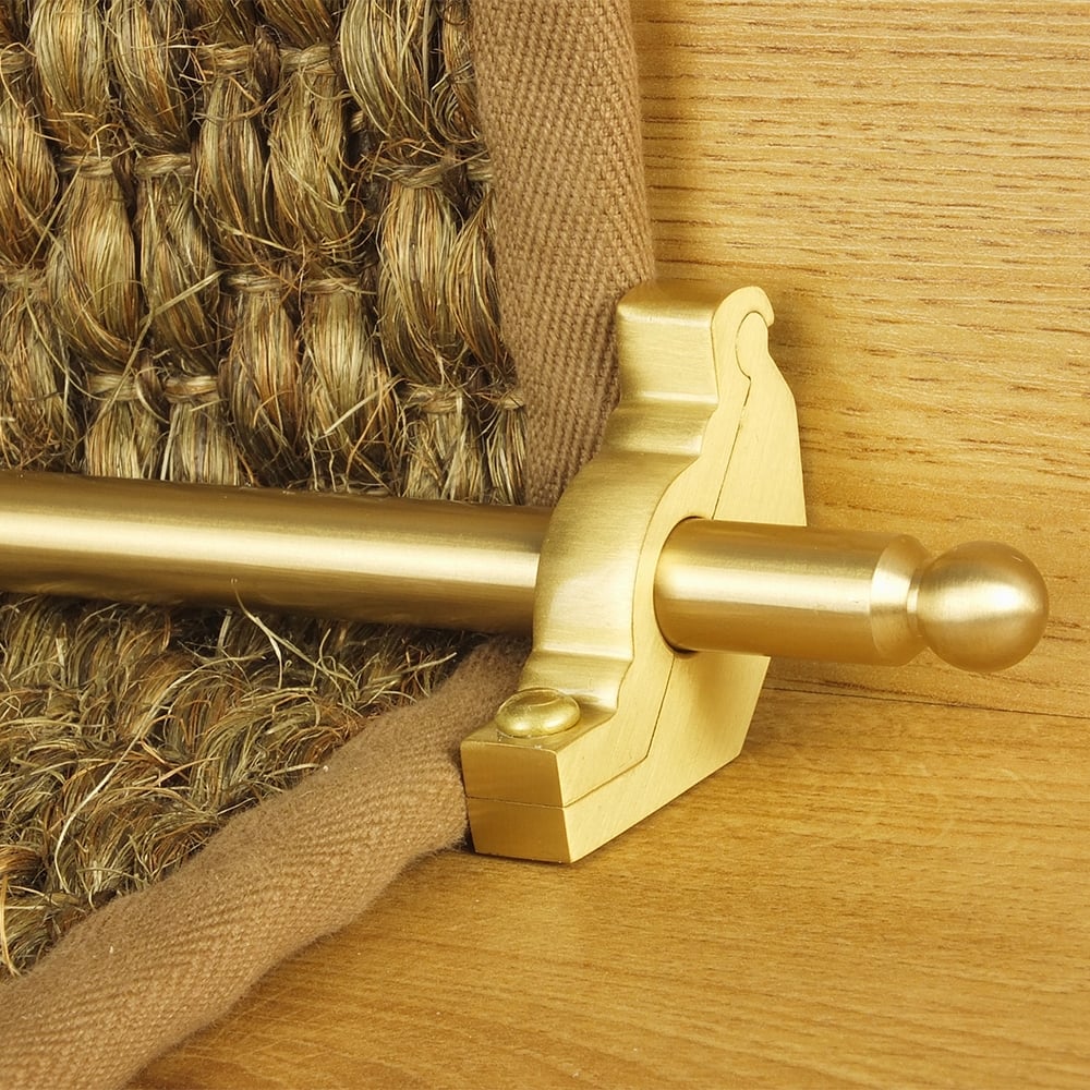 Premier Satin Messing Windsor Schlicht Treppenstangen