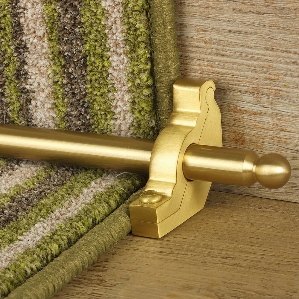 Premier Satin Messing Windsor Schlicht Treppenstangen