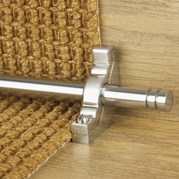 Premier Brushed Chrom Woburn Schlicht Treppenstangen