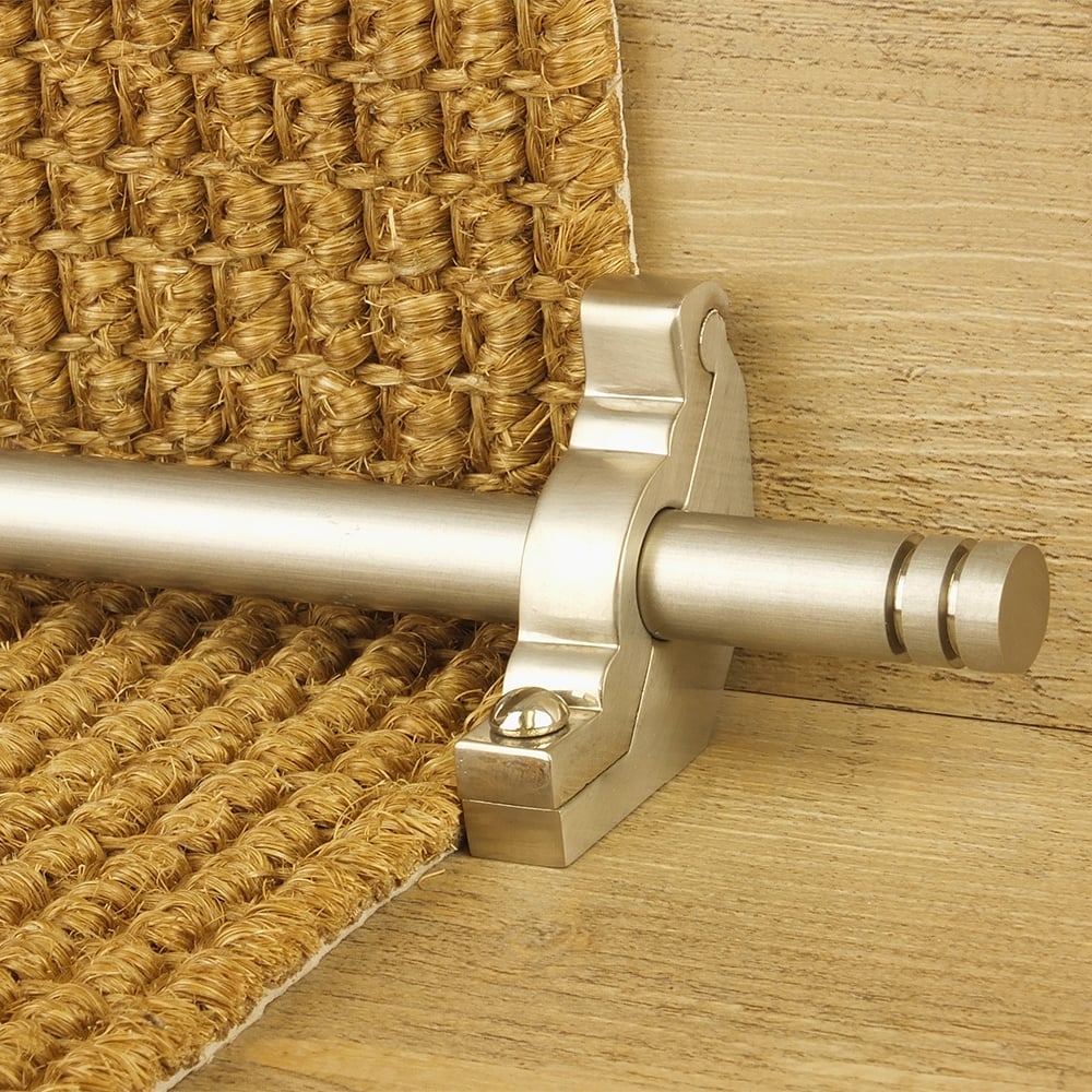 Premier Satin Nickel Woburn Plain Tringles D'Escalier