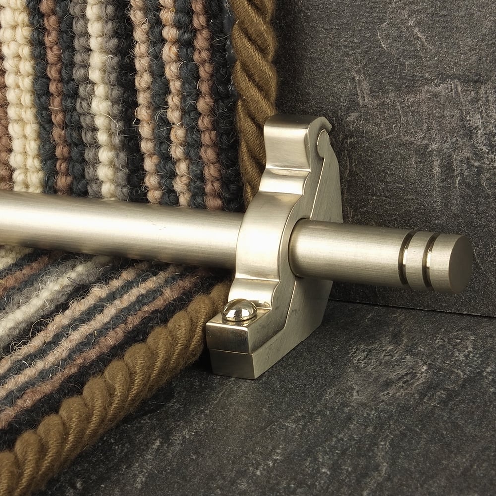 Premier Satin Nickel Woburn Plain Tringles D'Escalier