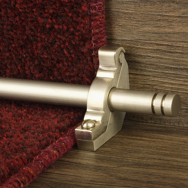Premier Satin Nickel Woburn Plain Tringles D'Escalier