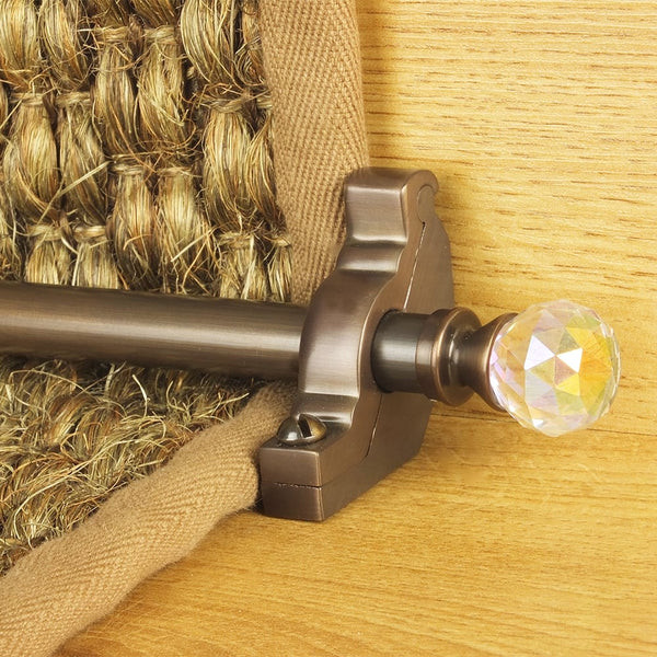 Crystal Antik Bronze Rainbow Schlicht Treppenstangen