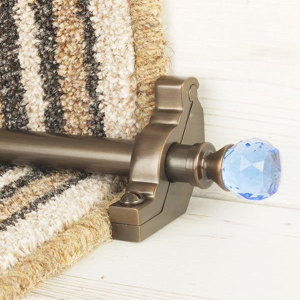 Crystal Antique Bronze Sky Plain Tringles D'Escalier