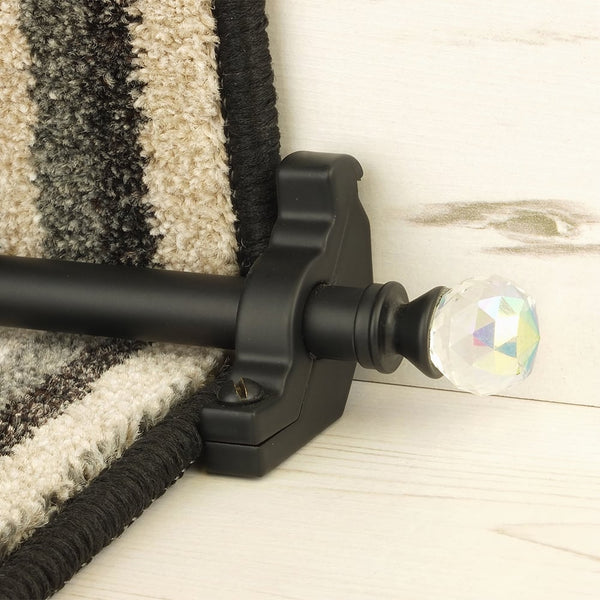 Crystal Schwarz Rainbow Schlicht Treppenstangen
