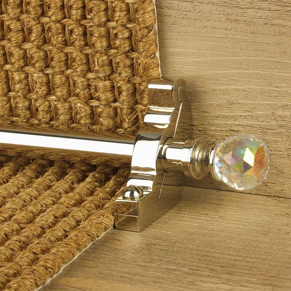 Crystal Polished Nickel Rainbow Schlicht Treppenstangen