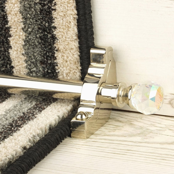 Crystal Polished Nickel Rainbow Schlicht Treppenstangen