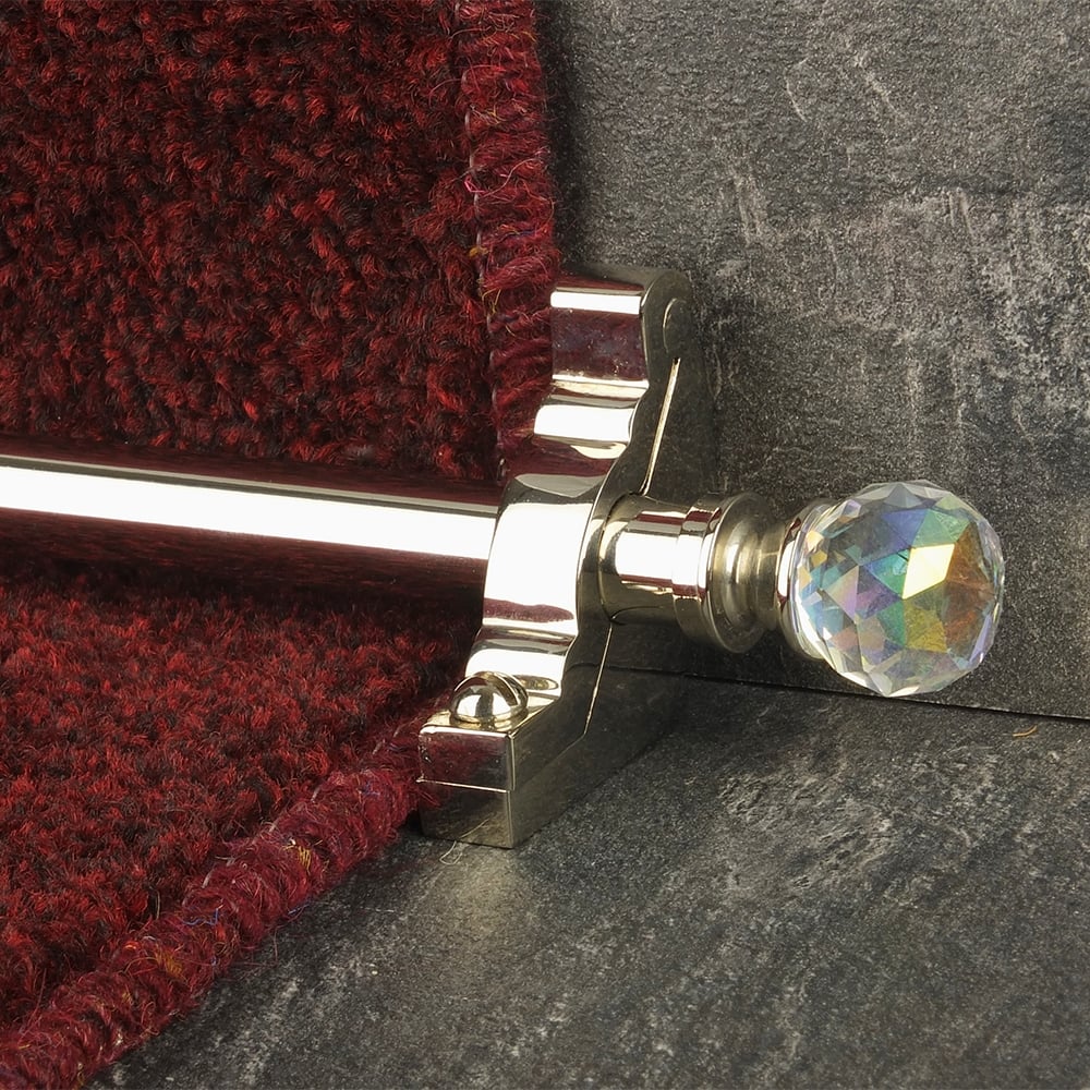 Crystal Polished Nickel Rainbow Schlicht Treppenstangen