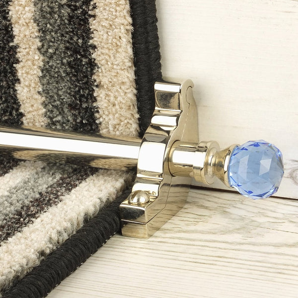 Crystal Polished Nickel Sky Schlicht Treppenstangen