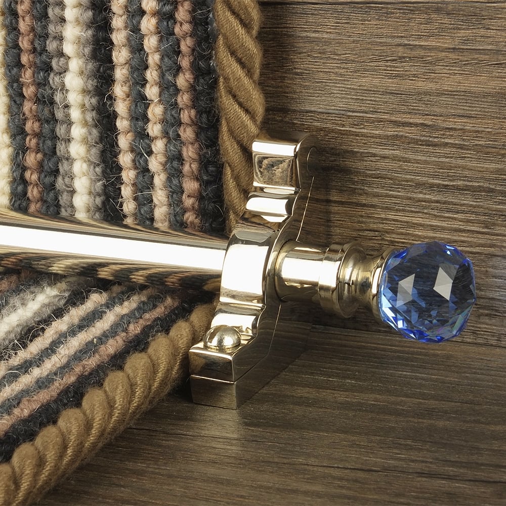 Crystal Polished Nickel Sky Schlicht Treppenstangen