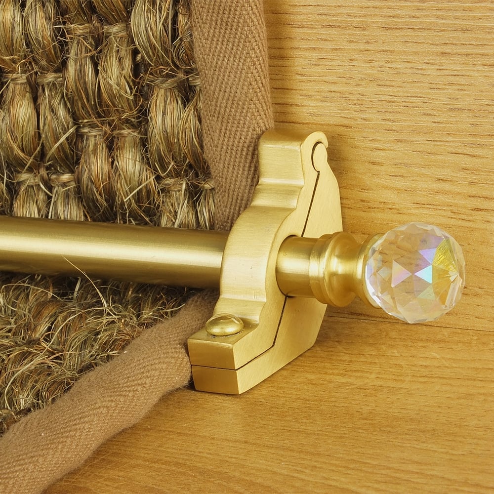 Crystal Satin Messing Rainbow Schlicht Treppenstangen