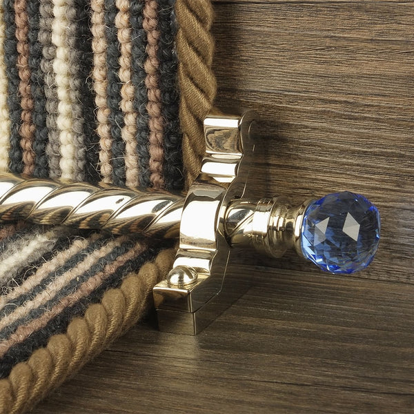 Crystal Polished Nickel Sky Spiral Treppenstangen