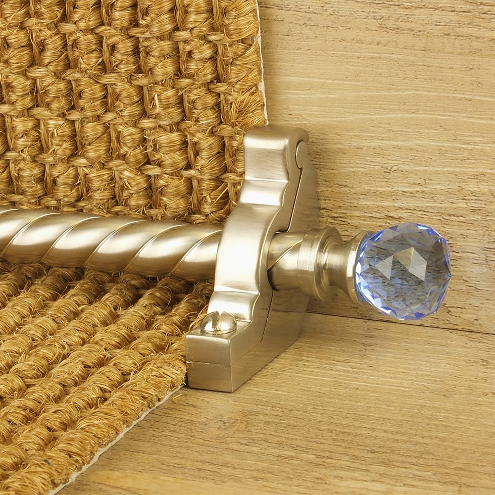 Crystal Satin Nickel Sky Spiral Treppenstangen