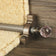 Crystal Antique Bronze Rose Reeded Stair Rod - 23.6inches