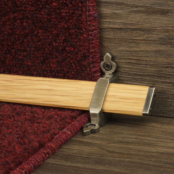 Tudor Pewter Light Wood Stair Rod