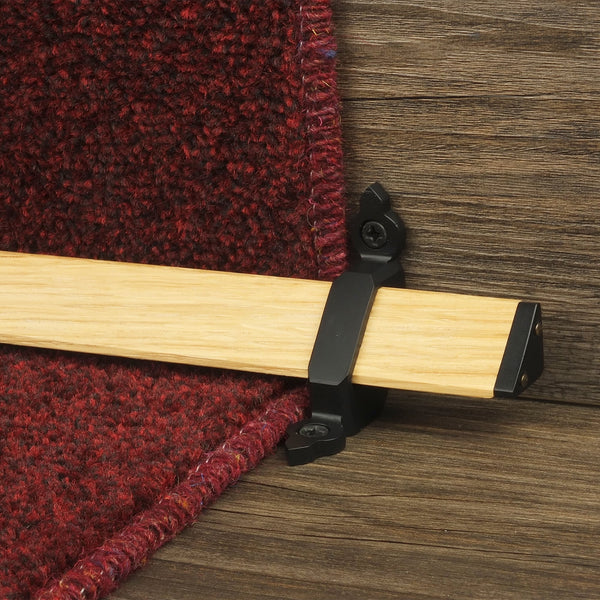 Tudor Black Light Wood Stair Rod