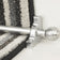 Vision Brush Chrome Finish Sphere Plain Stair Rod - 60cm