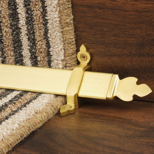 Royal Satin Brass Beaumont Tringles D'Escalier