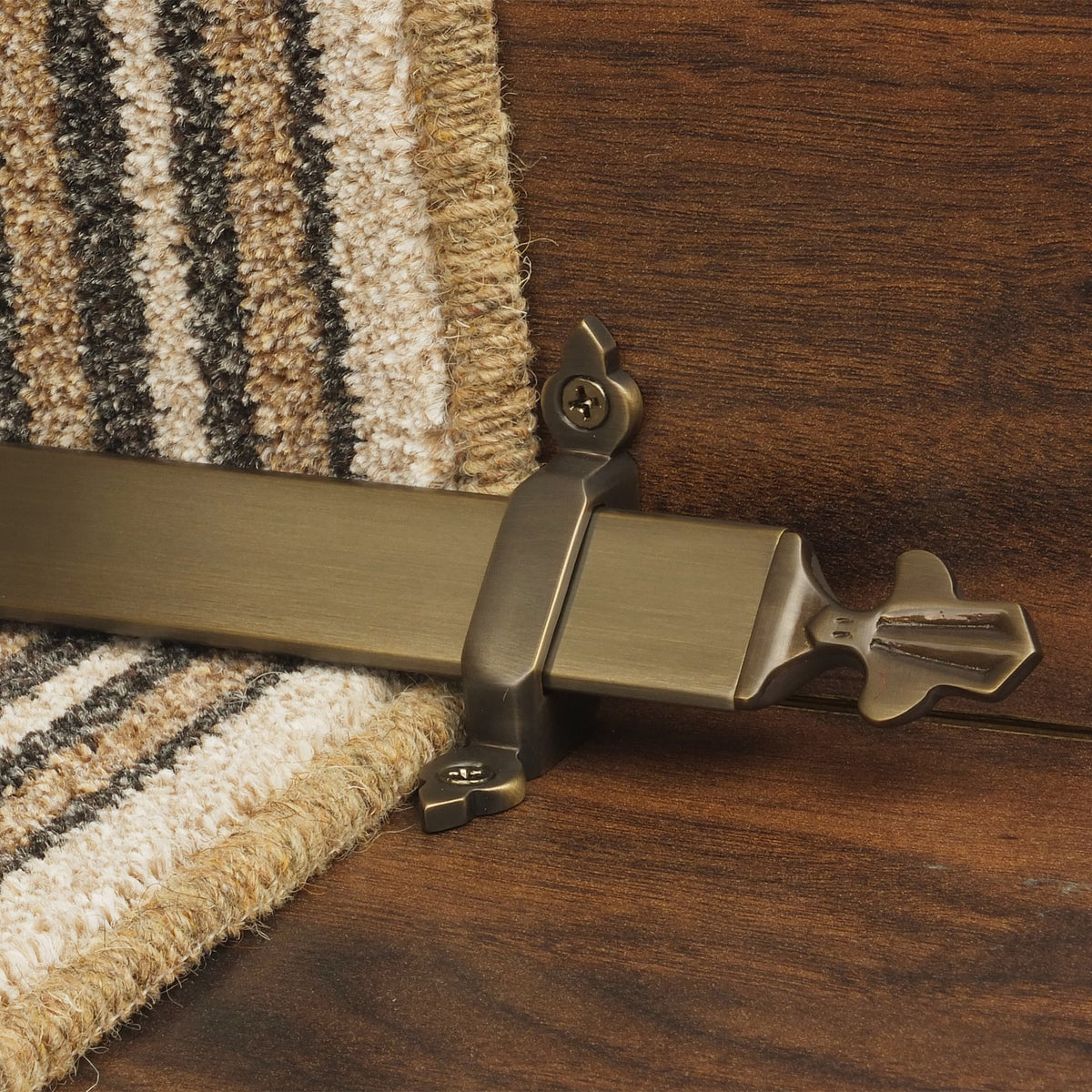 Royal Antique Bronze Louis Stair Rod