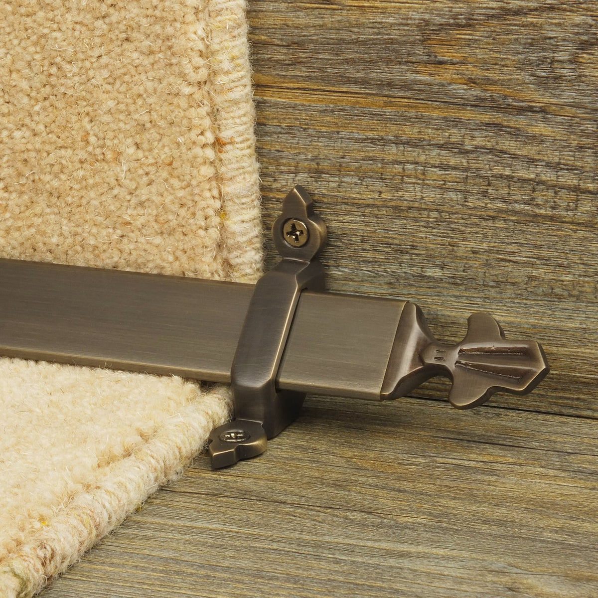 Royal Antique Bronze Louis Stair Rod