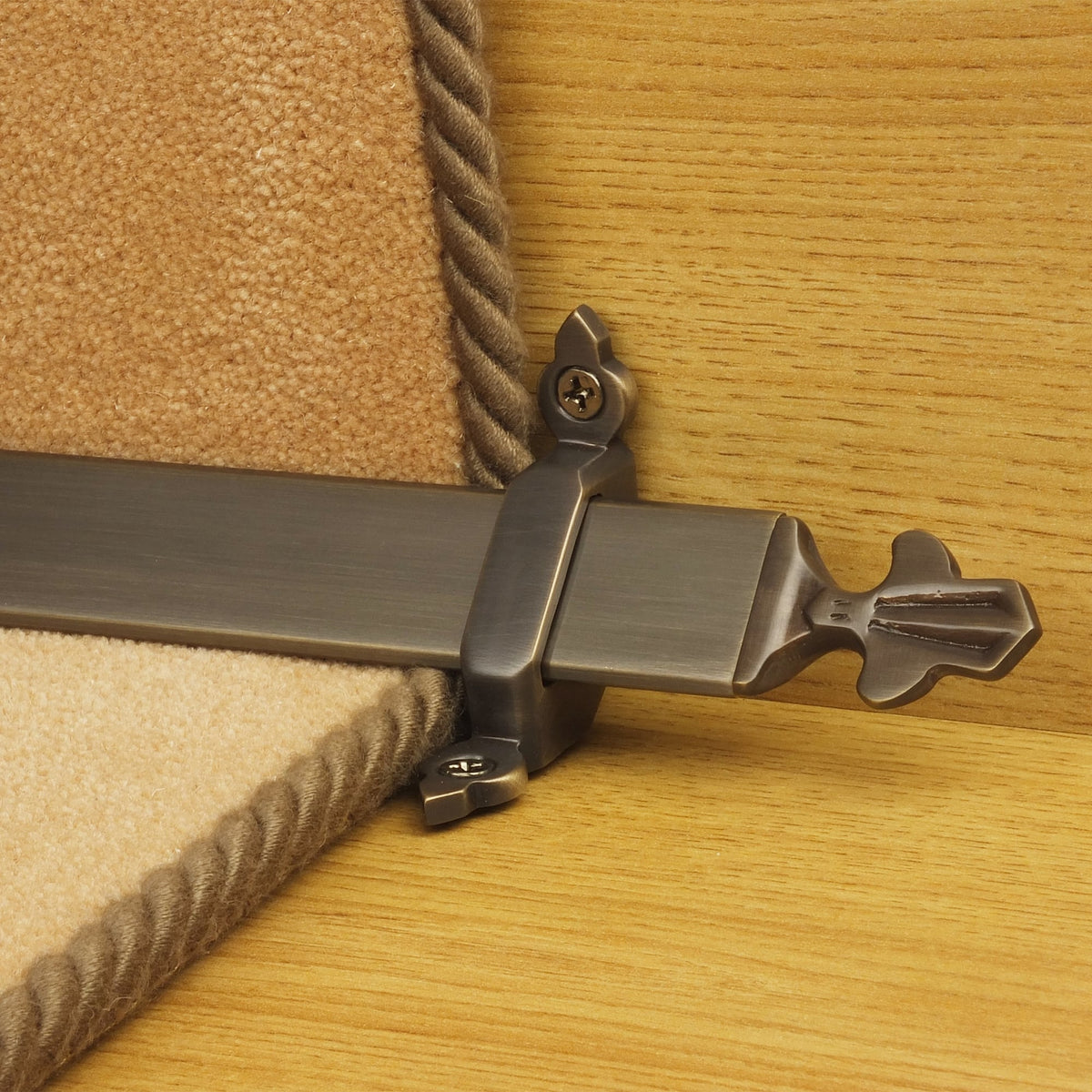 Royal Antique Bronze Louis Stair Rod