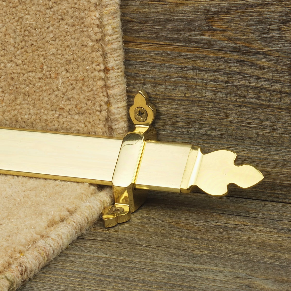 Royal Polished Brass Beaumont Tringles D'Escalier