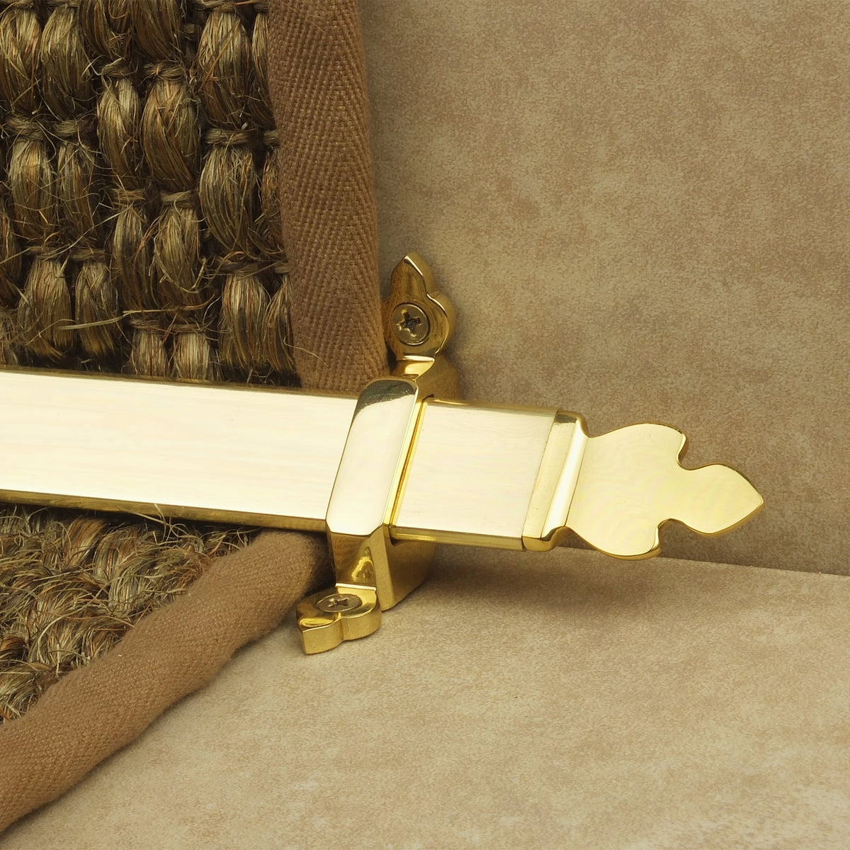 Royal Polished Brass Beaumont Stair Rod