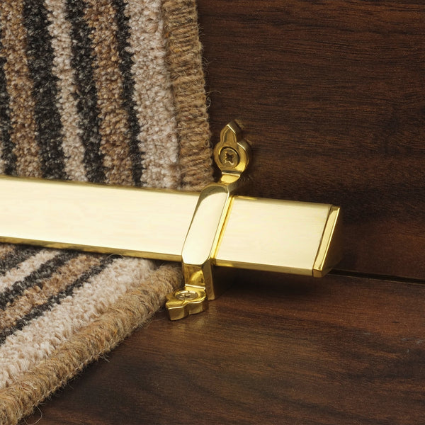 Royal Polished Brass Vue Stair Rod