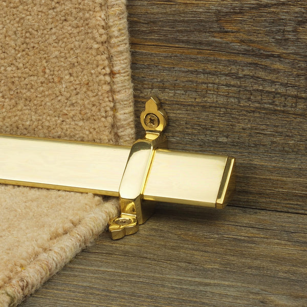 Royal Polished Brass Vue Stair Rod