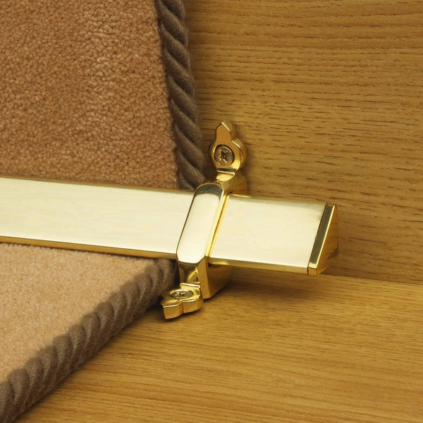 Royal Polished Brass Vue Tringles D'Escalier