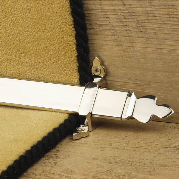 Royal Polished Nickel Beaumont Tringles D'Escalier