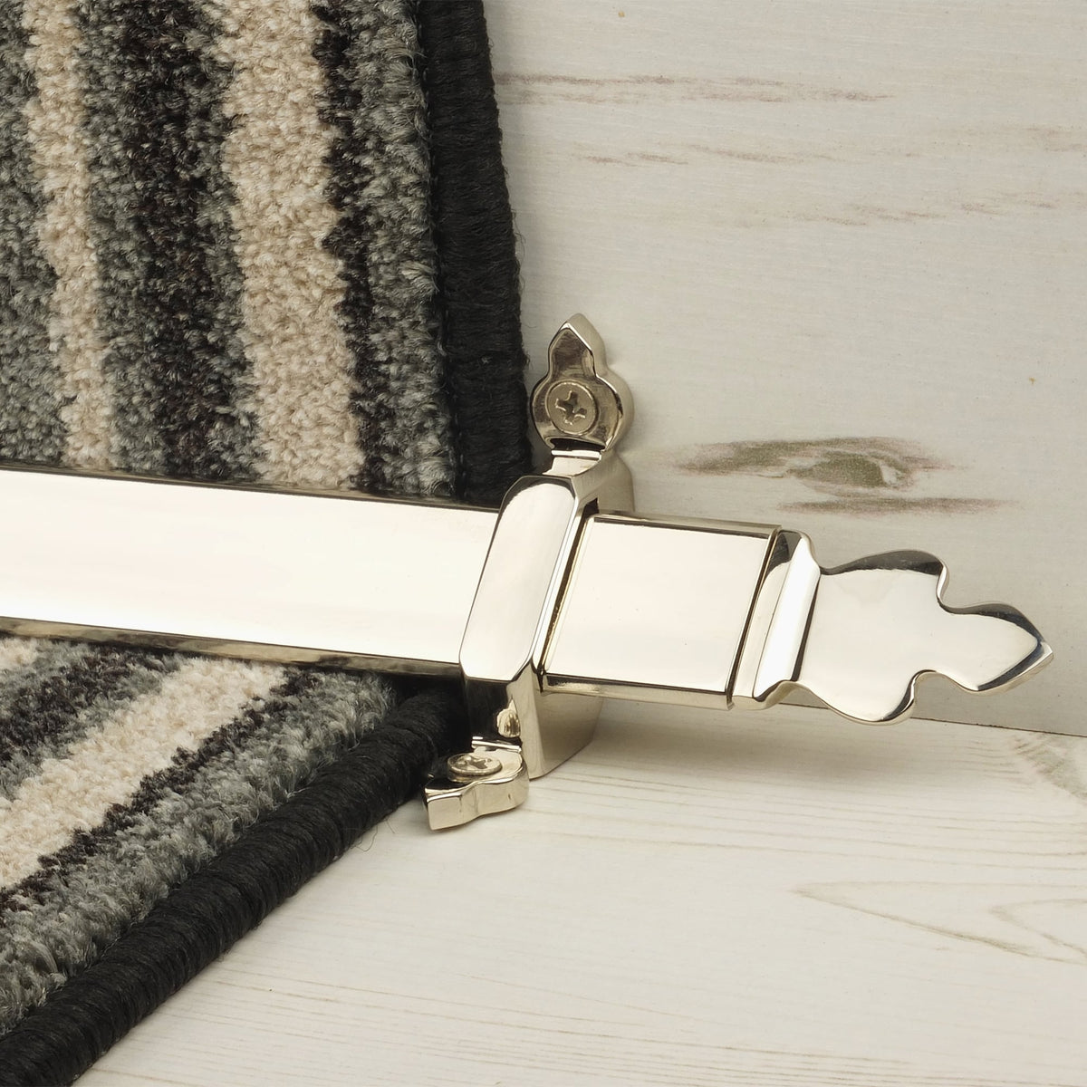 Royal Polished Nickel Beaumont Tringles D'Escalier